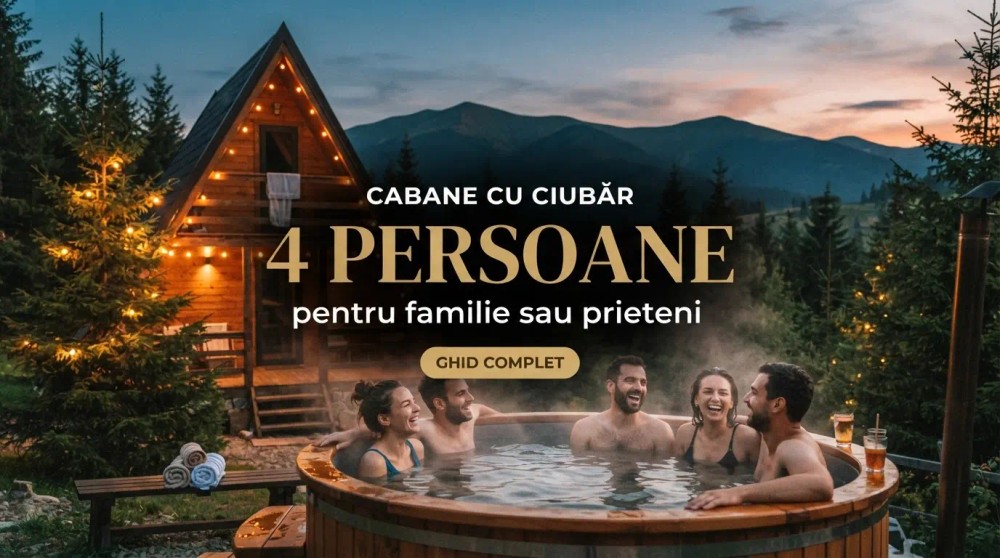 Cabană cu Ciubăr pentru 4 Persoane – 6 Alegeri Verificate în 2026
