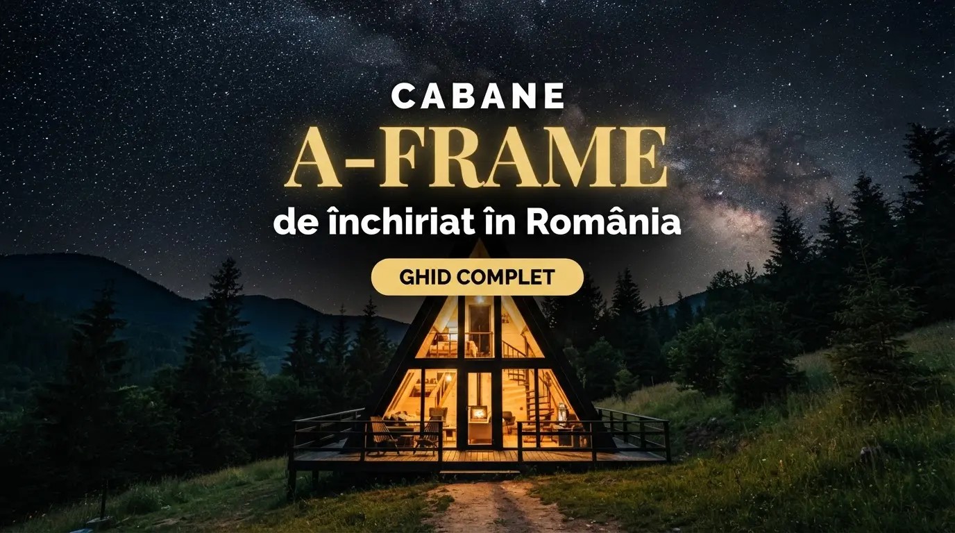 Top Cabane A Frame de Închiriat în România [Wow]