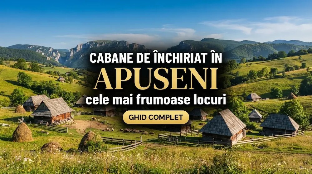 Cele mai Frumoase 10 Cabane de Închiriat în Apuseni (Ghid 2025)