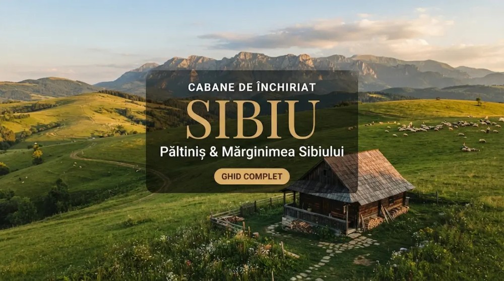 Cabane de Închiriat în Sibiu – Ghid pe Zone: Păltiniș, Mărginime, Cisnădioara (2026)