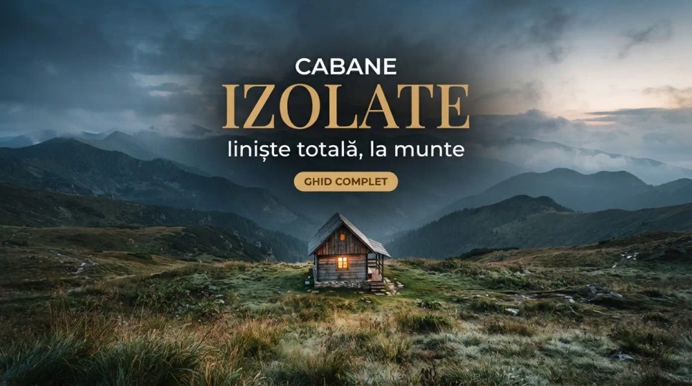 Cabane Izolate la Munte – 8 Locuri unde Chiar E Liniște (2026)