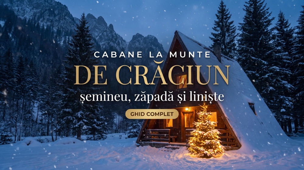 Top 10 Cabane de Crăciun la Munte (2026)