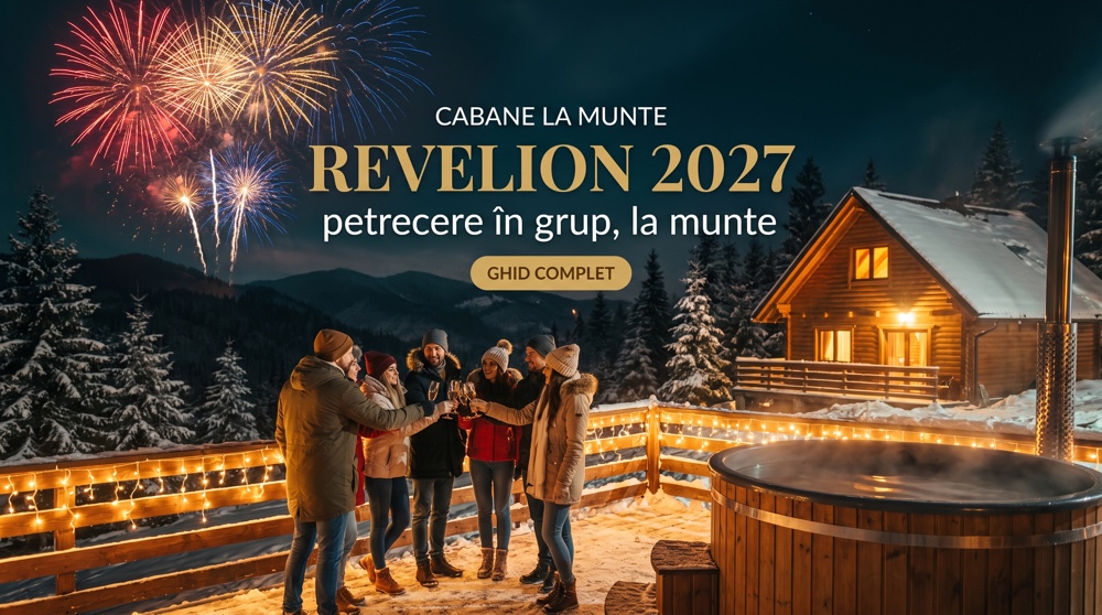 Top 10 Cabane de Revelion 2027 la Munte