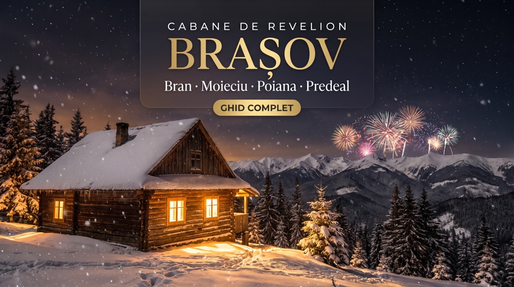 Cabane de Revelion Brașov 2026-2027: 10 Case de Grup