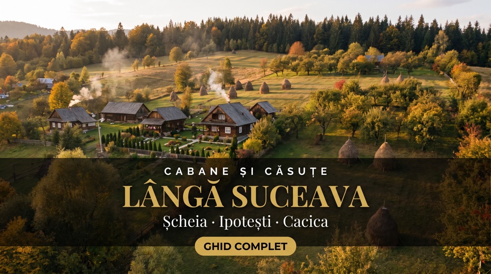 Cabane Suceava: 8 căsuțe lângă oraș, cu note de 9,6+
