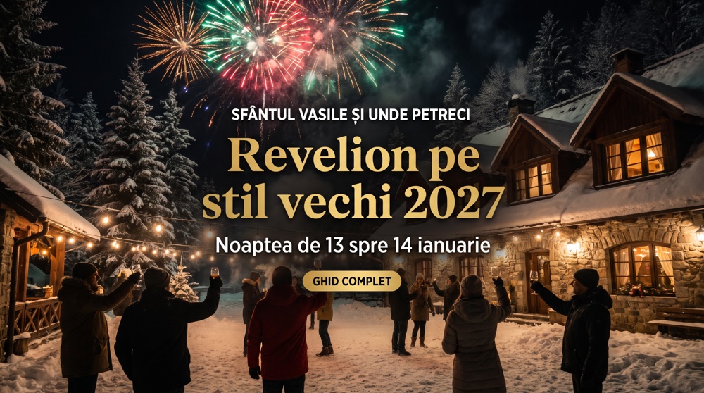 Revelion pe stil vechi 2027: data, tradiții și unde petreci