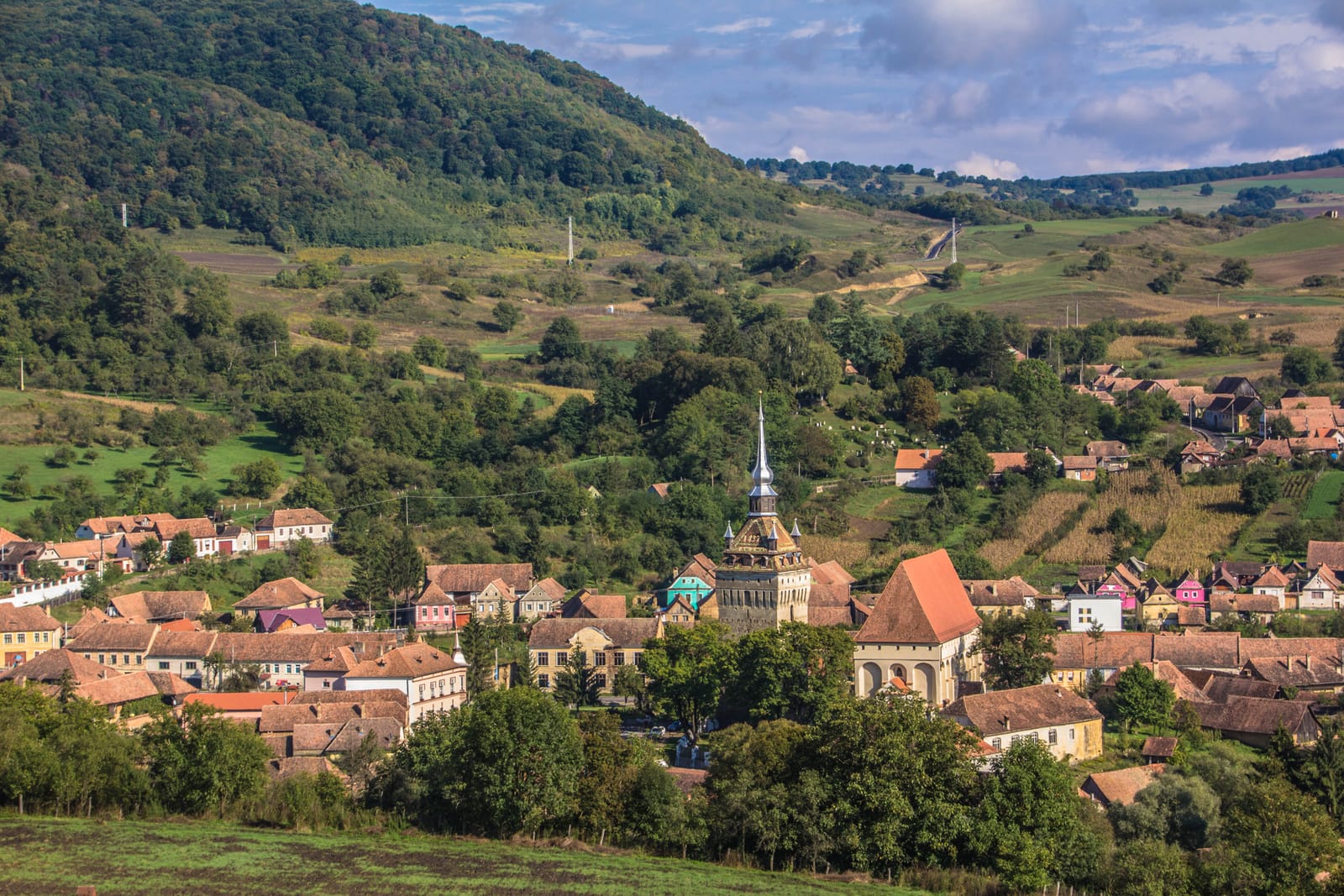 Saschiz - Biserica Fortificată și Cetatea Țărănească